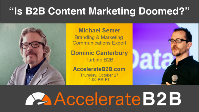 LinkedIn – AccelerateB2B – Michael Semer